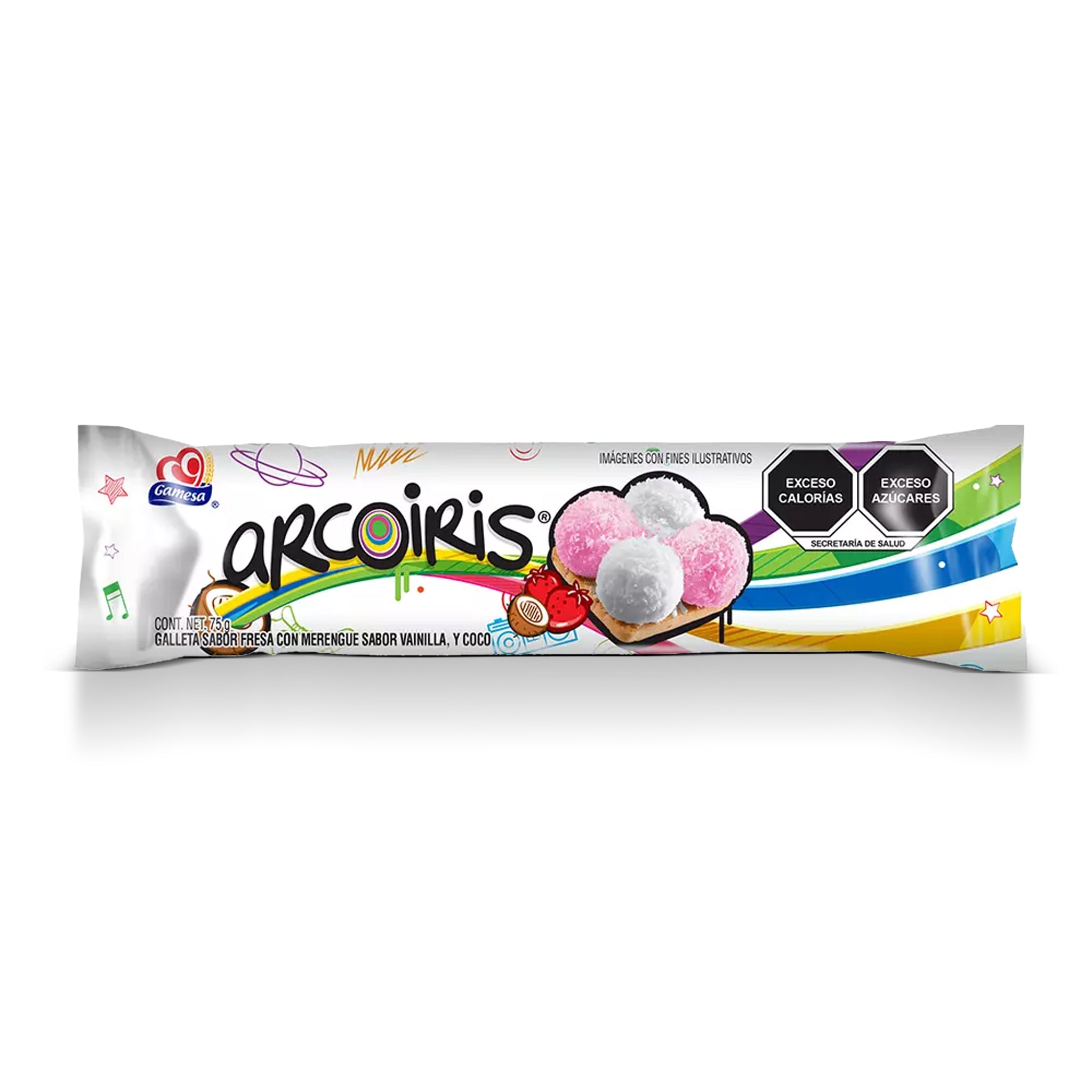 Gamesa - Arcoiris - Paquetin