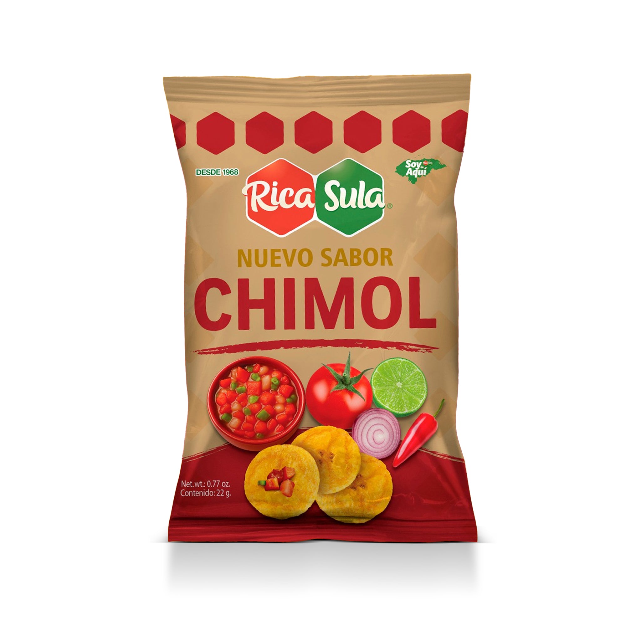 Ricasula - Tajadas de plátano - Chimol